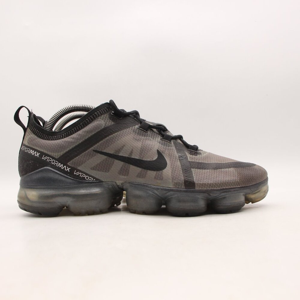 Nike Air VaporMax 2019 Shoes Men's US Size 9.5 Ghost Black Athletic Sneakers